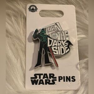 Disney Star Wars Darth Vader Turn to the Dark Side Trading Pin